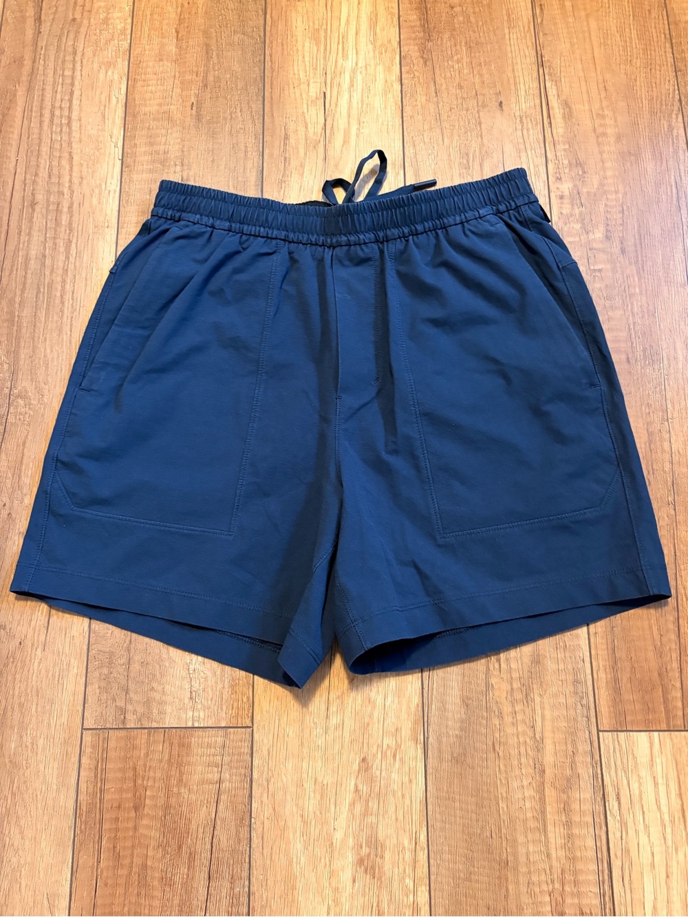 Bowline Short 5" Stretch Cotton VersaTwill- True Navy - Picture 2 of 5